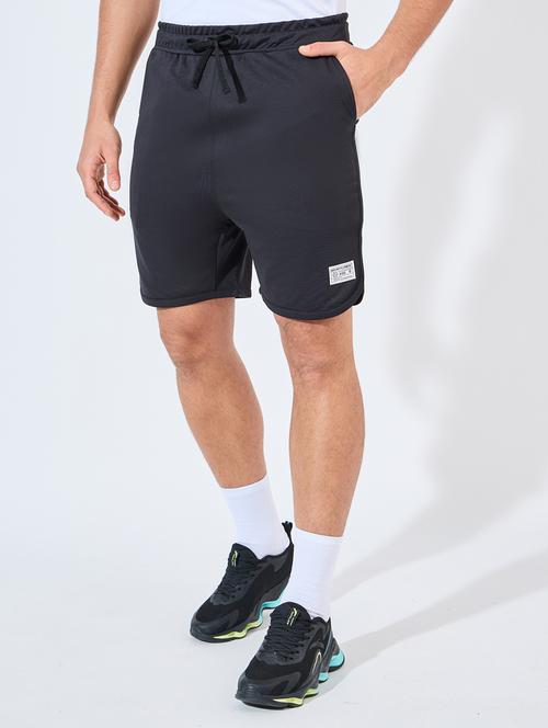 men solid regular fit shorts - 21544803 - Very Small Image - 1