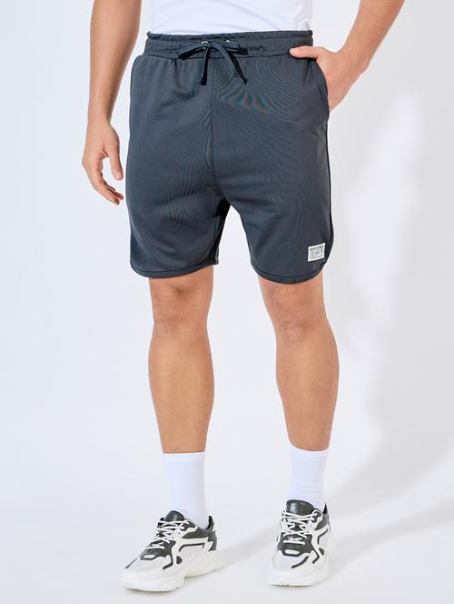 men solid regular fit shorts - 21544804 - Very Small Image - 1