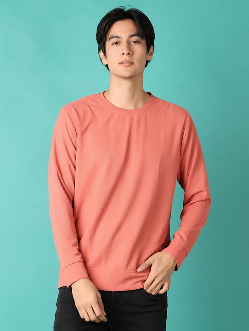 men long sleeves plain t-shirt - 21545066 - Very Small Image - 1