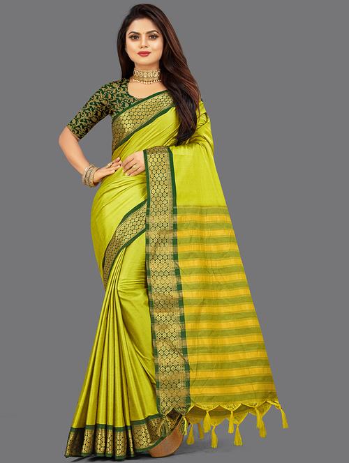 women self-designed bordered saree - 21549761 - Very Small Image - 1