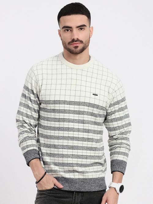 men round neck long sleeve pullover - 21550282 - Very Small Image - 1