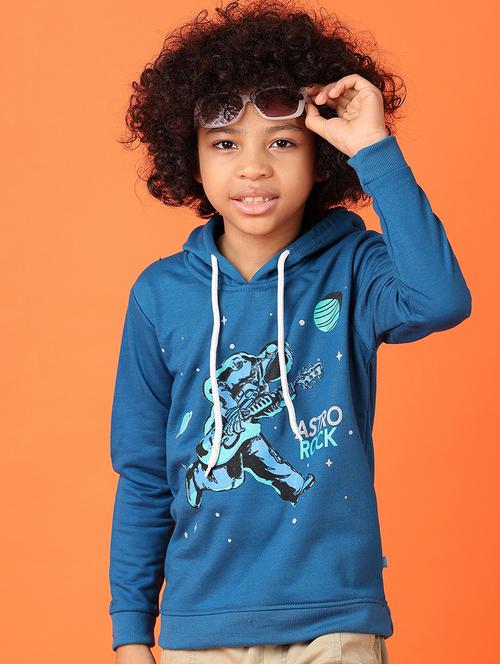 boys front print long sleeve sweatshirt - 21550475 - Very Small Image - 1