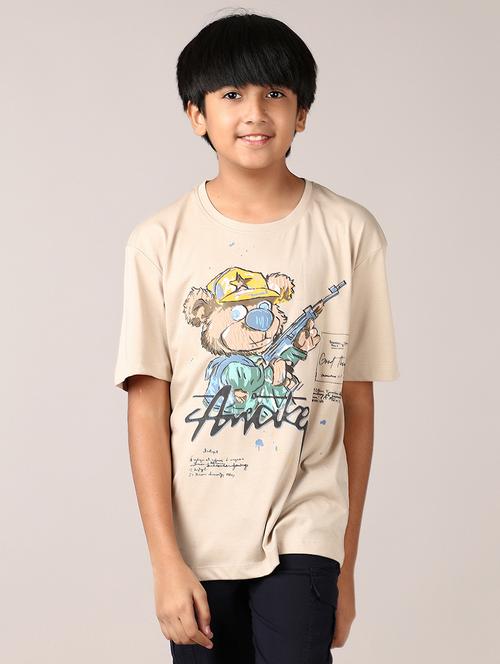 boys graphic print short sleeve t-shirt - 21550529 - Very Small Image - 1