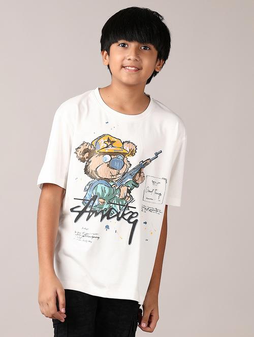 boys graphic print short sleeve t-shirt - 21550530 - Very Small Image - 1