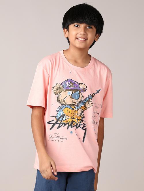 boys graphic print short sleeve t-shirt - 21550532 - Very Small Image - 1