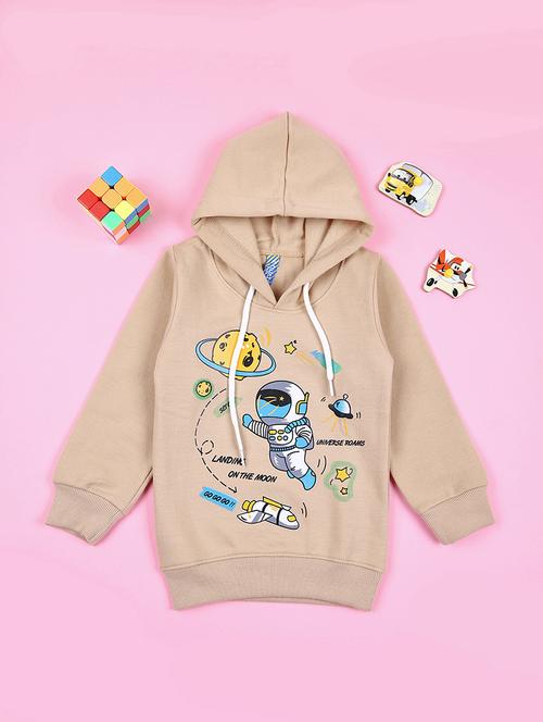 boys front print hooded sweatshirt - 21551480 - Very Small Image - 1