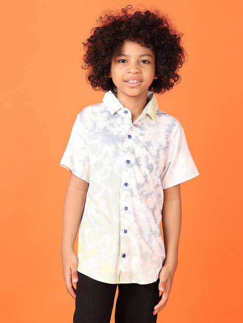 boys short sleeves printed shirt - 21551568 - Very Small Image - 1