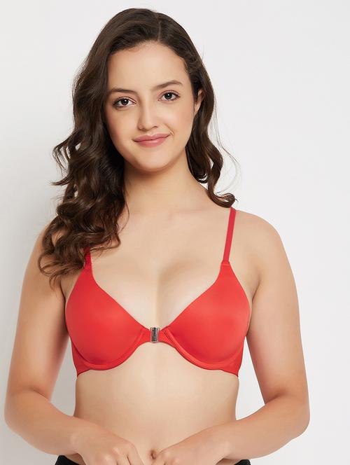 women solid push up bra - 21552111 - Very Small Image - 1
