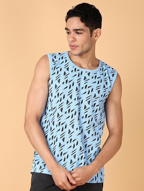 men round neck printed t-shirt - 21553357 - Very Small Image - 1