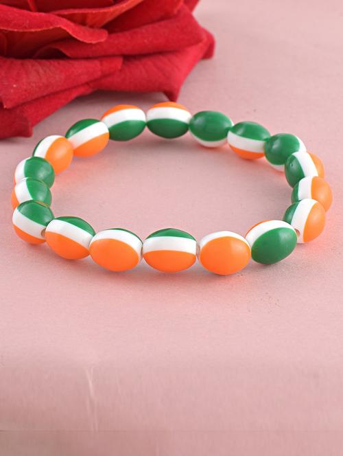 multi colored crystal beaded bracelet - 21553764 - Very Small Image - 1