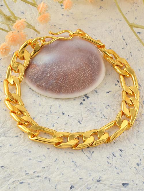 gold brass bangle bracelet - 21553777 - Very Small Image - 1