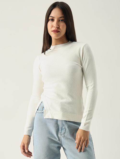 women long sleeve self-designed regular top - 21554036 - Very Small Image - 1