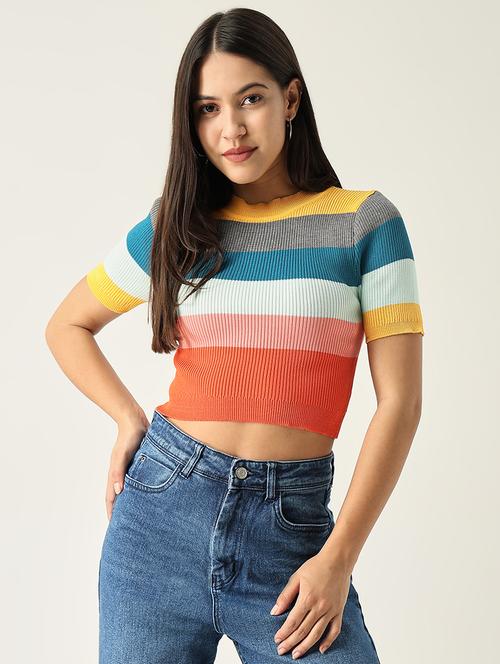 women short sleeve self-designed regular top - 21554041 - Very Small Image - 1