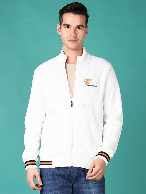 men white solid long sleeve sweatshirt - 21554789 - Very Small Image - 1