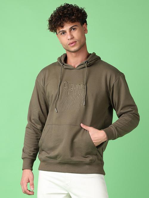 men long sleeves front print sweatshirt - 21554884 - Very Small Image - 1