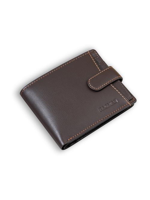 brown genuine leather wallet - 21556757 - Very Small Image - 1