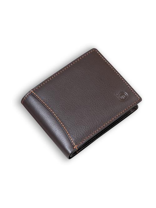 brown genuine leather wallet - 21556787 - Very Small Image - 1