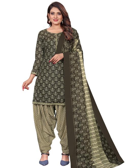 women printed unstitched suit set - 21557081 - Very Small Image - 1
