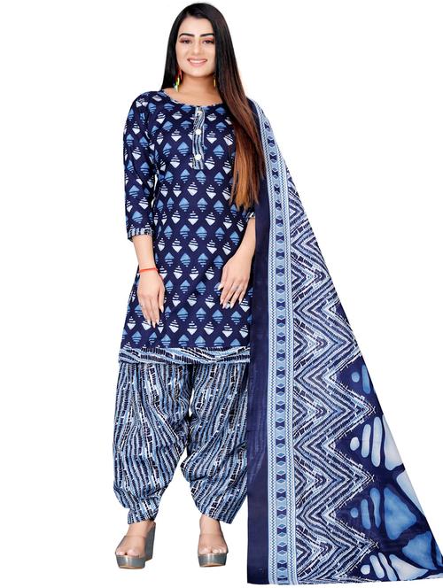 women printed unstitched suits - 21557189 - Very Small Image - 1