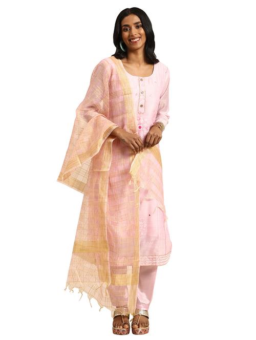 women self design unstitched suits - 21557211 - Very Small Image - 1