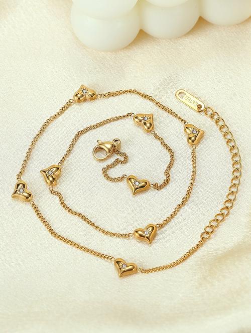 women gold stainless steel chain necklace - 21558715 - Very Small Image - 1