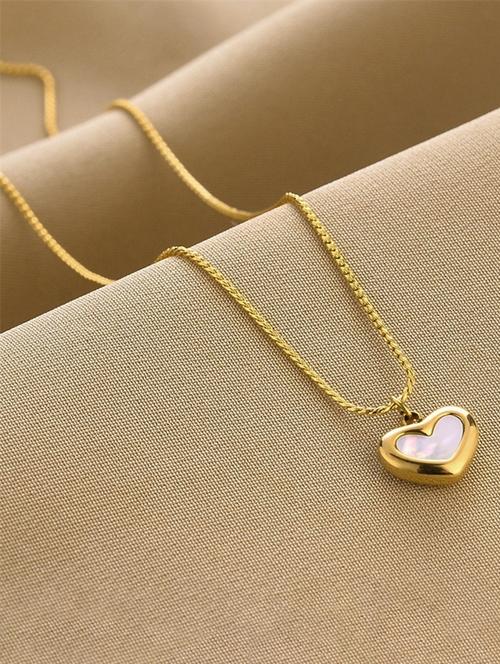 women gold stainless steel chain necklace - 21558717 - Very Small Image - 1