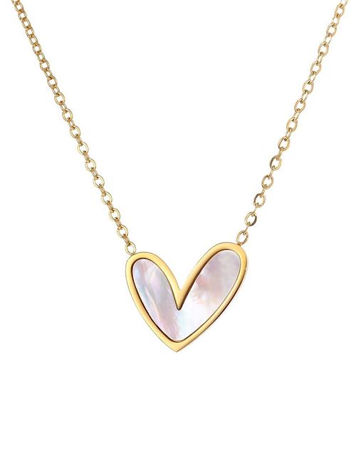 women gold stainless steel chain necklace - 21558724 - Very Small Image - 1