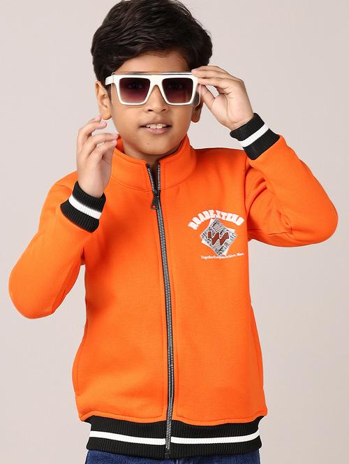 boys long sleeves front & back print sweatshirt - 21560612 - Very Small Image - 1