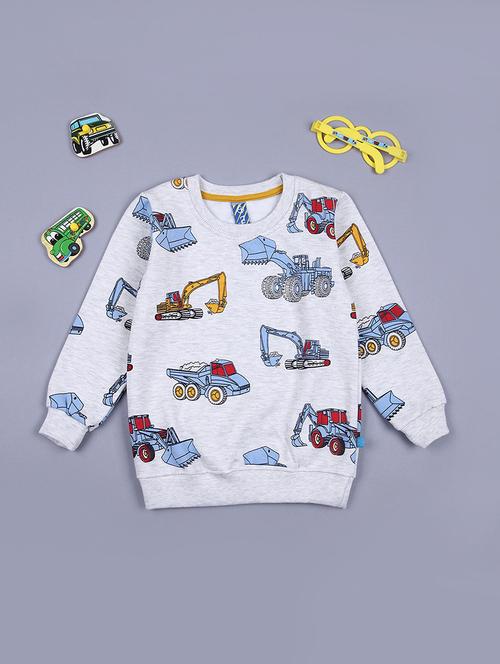 boys printed long sleeve sweatshirt - 21561294 - Very Small Image - 1