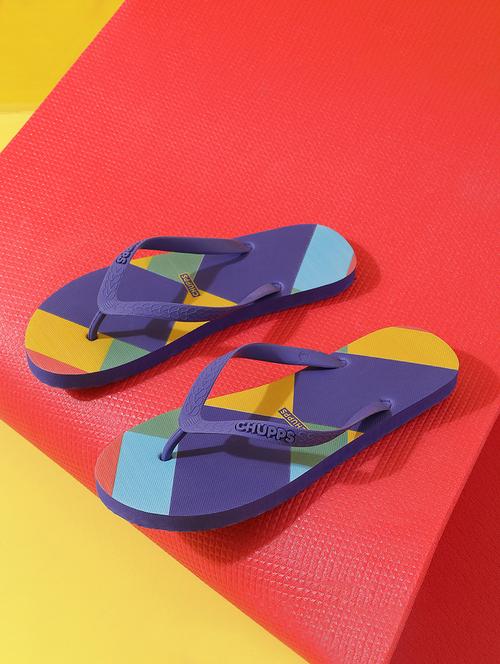 multi colored pu  flip flops - 21561837 - Very Small Image - 1