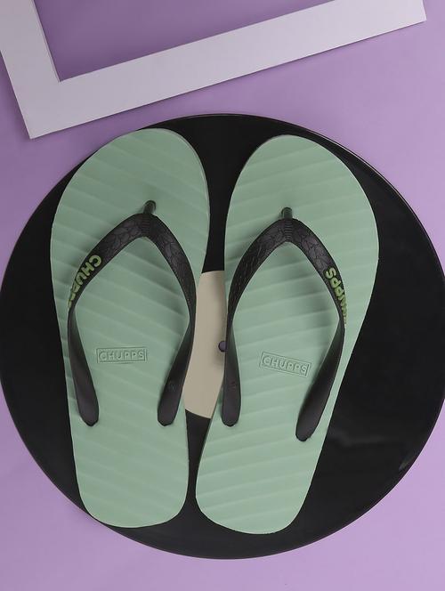 green pu  flip flops - 21561840 - Very Small Image - 1