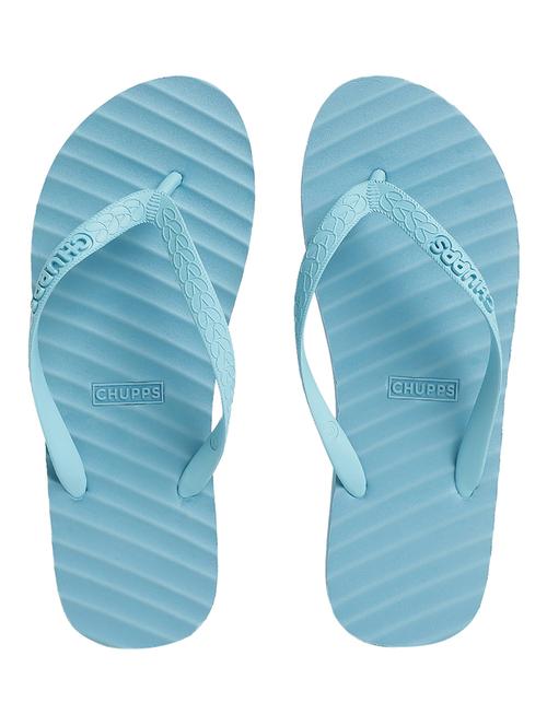 blue pu  flip flops - 21561847 - Very Small Image - 1