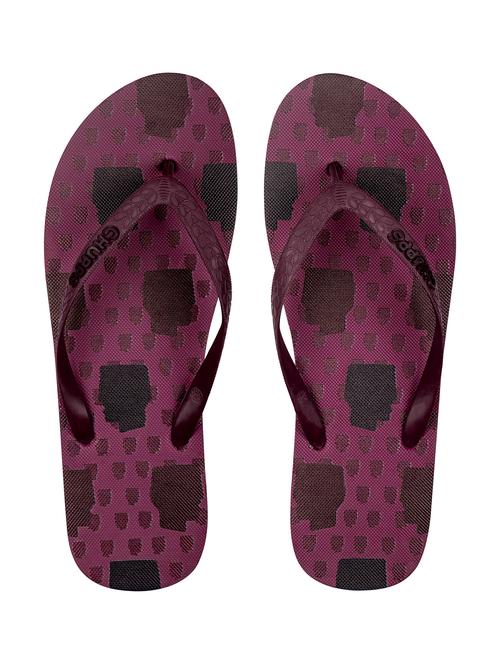 purple pu  flip flops - 21561858 - Very Small Image - 1