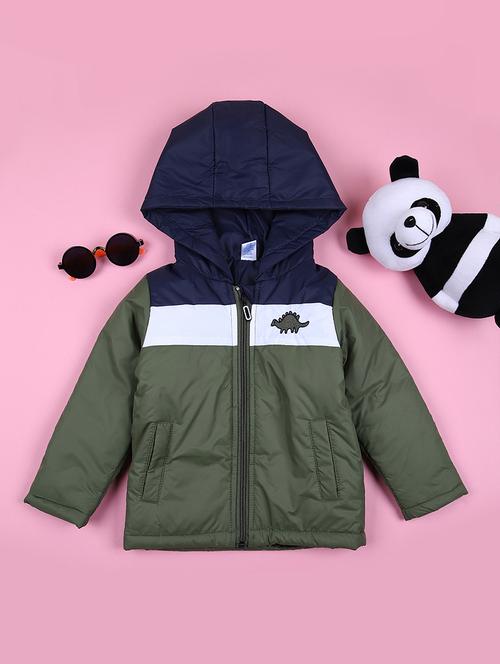 boys color block long sleeve bomber jacket - 21562875 - Very Small Image - 1