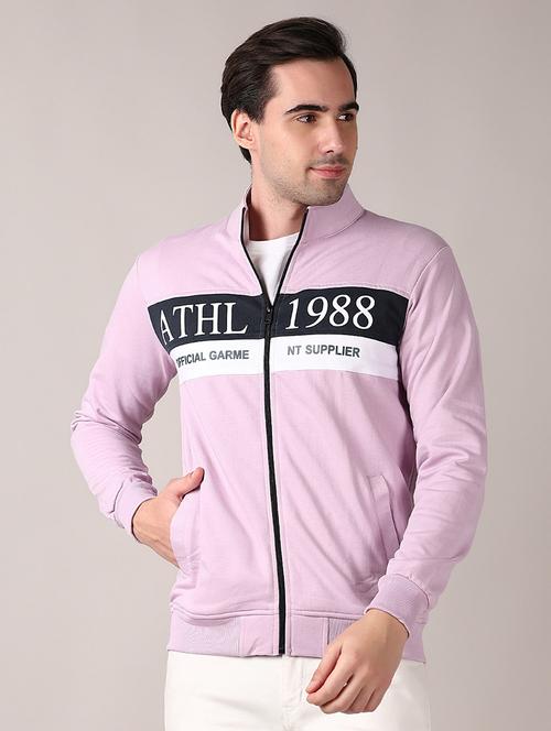 men long sleeve color block sweatshirt - 21562886 - Very Small Image - 1