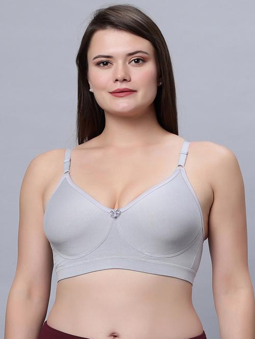 grey nylon tshirt bra - 21563510 - Very Small Image - 1