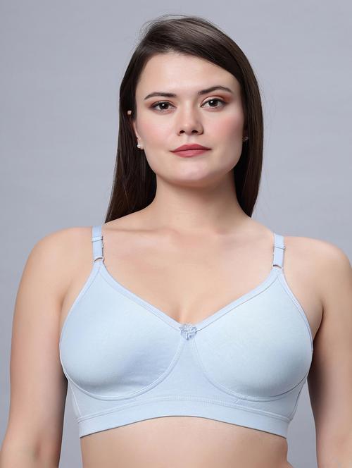 blue nylon tshirt bra - 21563512 - Very Small Image - 1