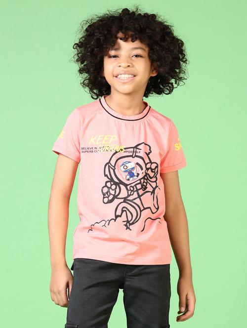 boys short sleeves printed t-shirt - 21564095 - Very Small Image - 1
