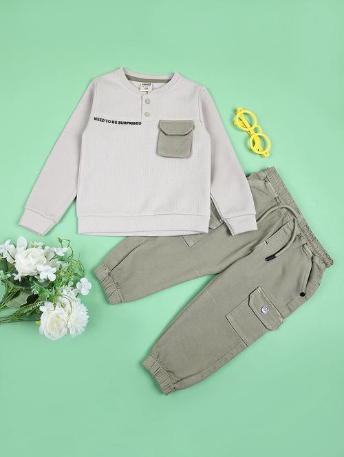 women sea green color block full length set - 21564096 - Very Small Image - 1