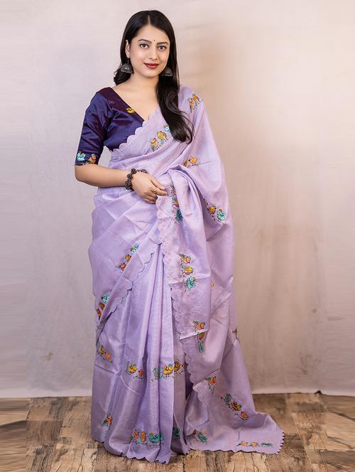 women printed saree - 21567072 - Very Small Image - 1