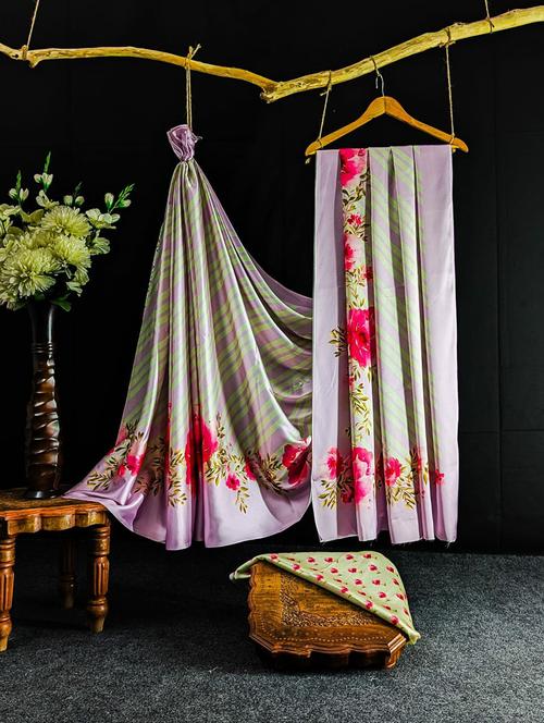 women printed saree - 21567111 - Very Small Image - 1