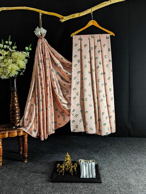 women nude printed saree - 21567116 - Very Small Image - 1