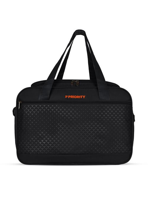 black polyester dufflebag - 21567143 - Very Small Image - 1