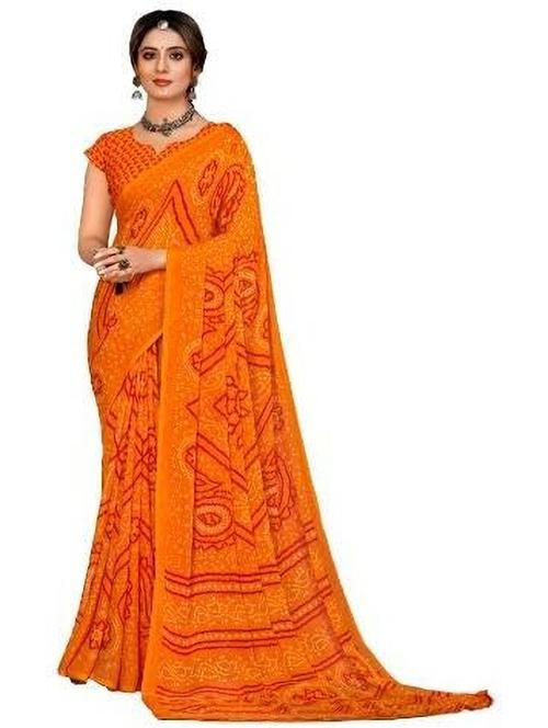women printed saree - 21567693 - Very Small Image - 1