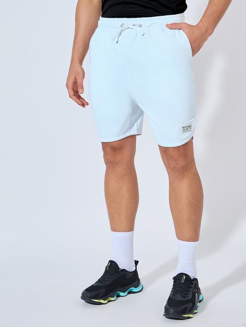men solid regular fit shorts - 21569199 - Very Small Image - 1
