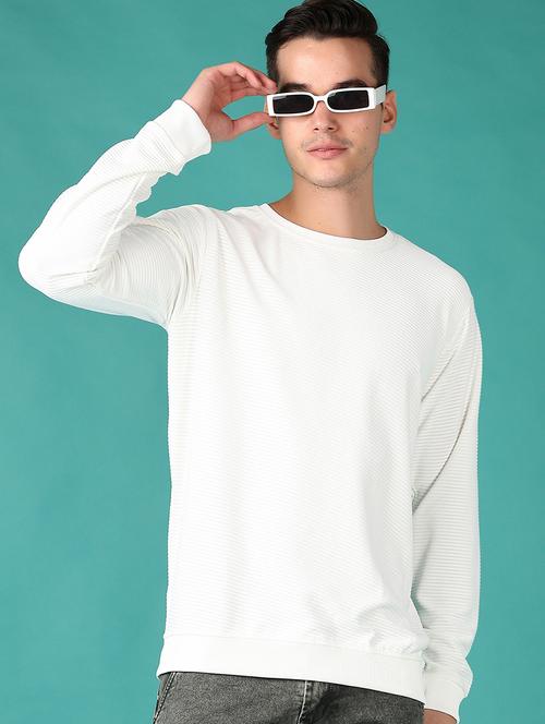 men solid long sleeve regular fit sweatshirt - 21569617 - Very Small Image - 1