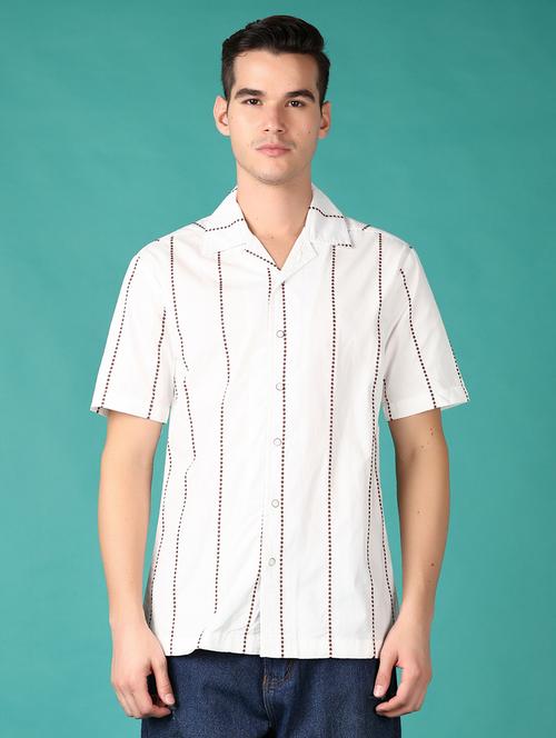 men striped short sleeve shirt - 21569717 - Very Small Image - 1