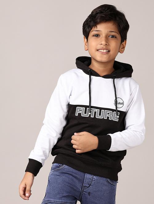 boys color blocked hooded sweatshirt - 21569923 - Very Small Image - 1