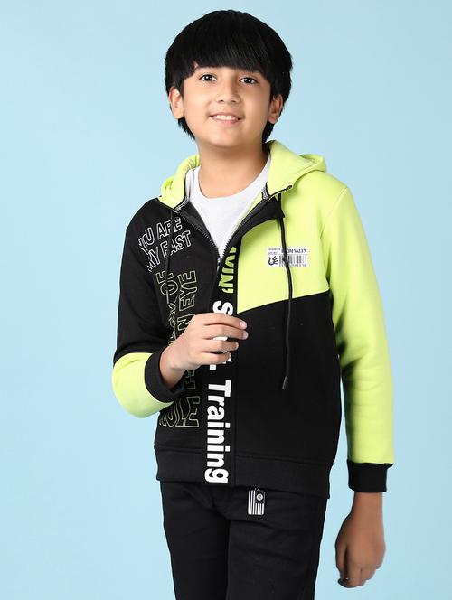 boys color block long sleeve sweatshirt - 21570695 - Very Small Image - 1