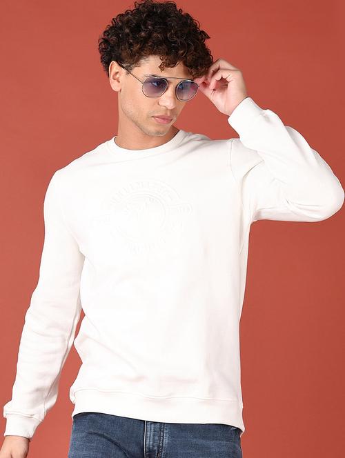 men long sleeves plain sweatshirt - 21572169 - Very Small Image - 1